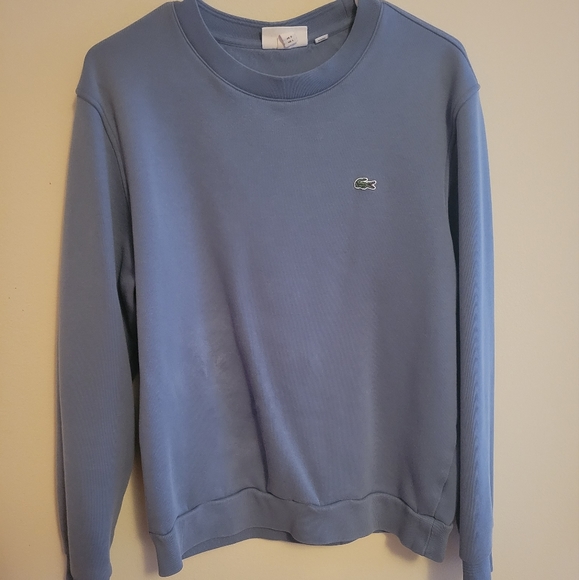 Lacoste Blue Crewneck (Large) - Picture 1 of 4